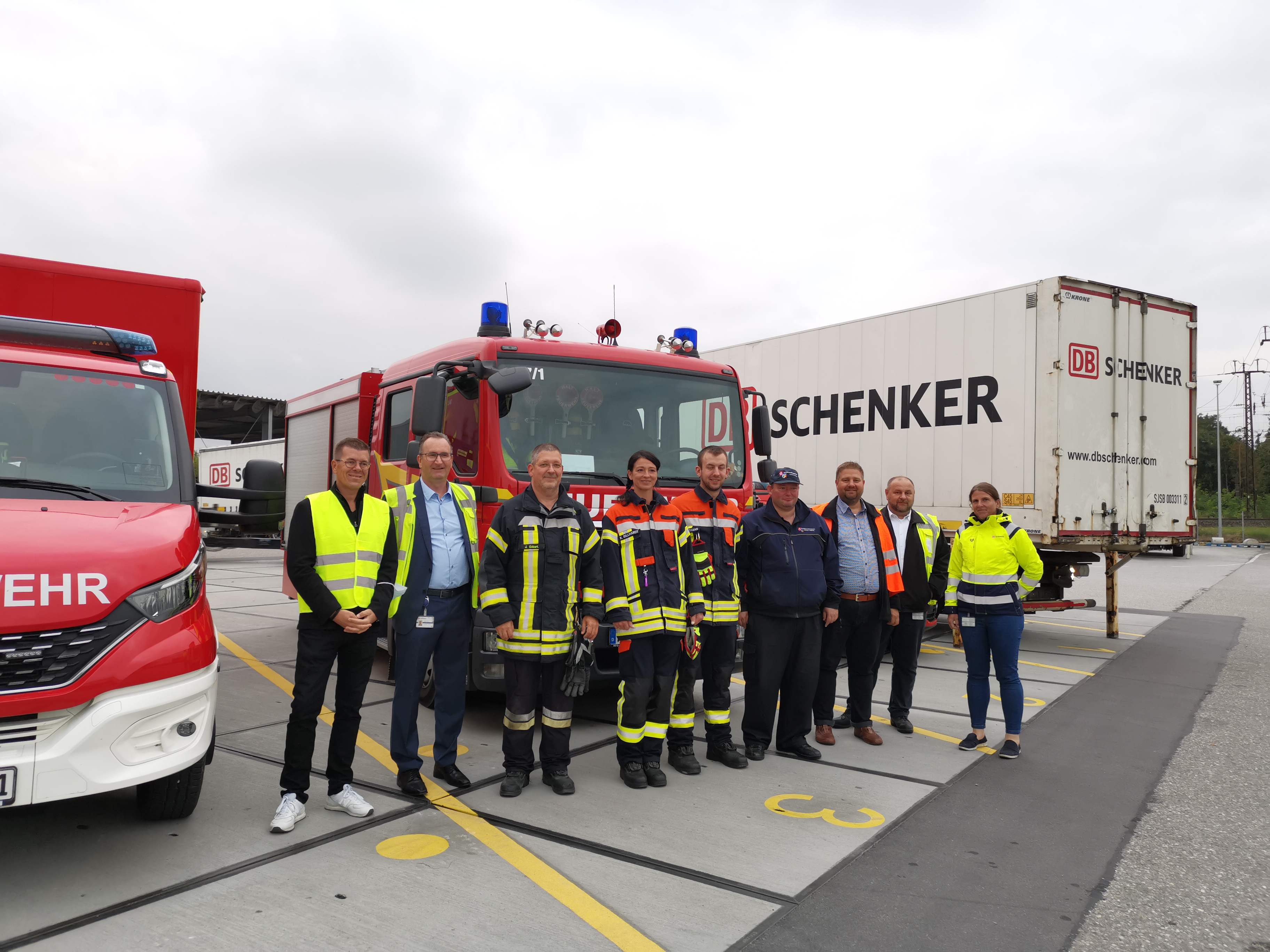 Sailer Schenker Feuerwehren Aktion für RLP Flutopfer